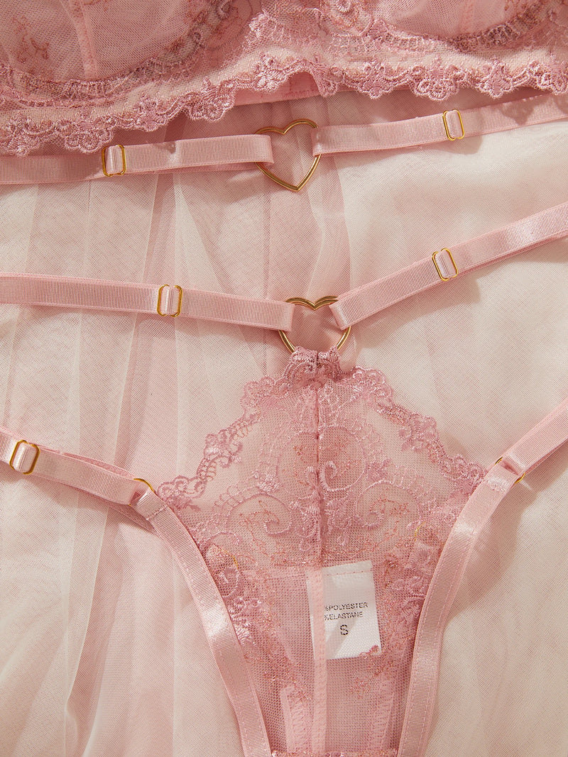 Seraphine Embroidered Lace Set - vetitus -