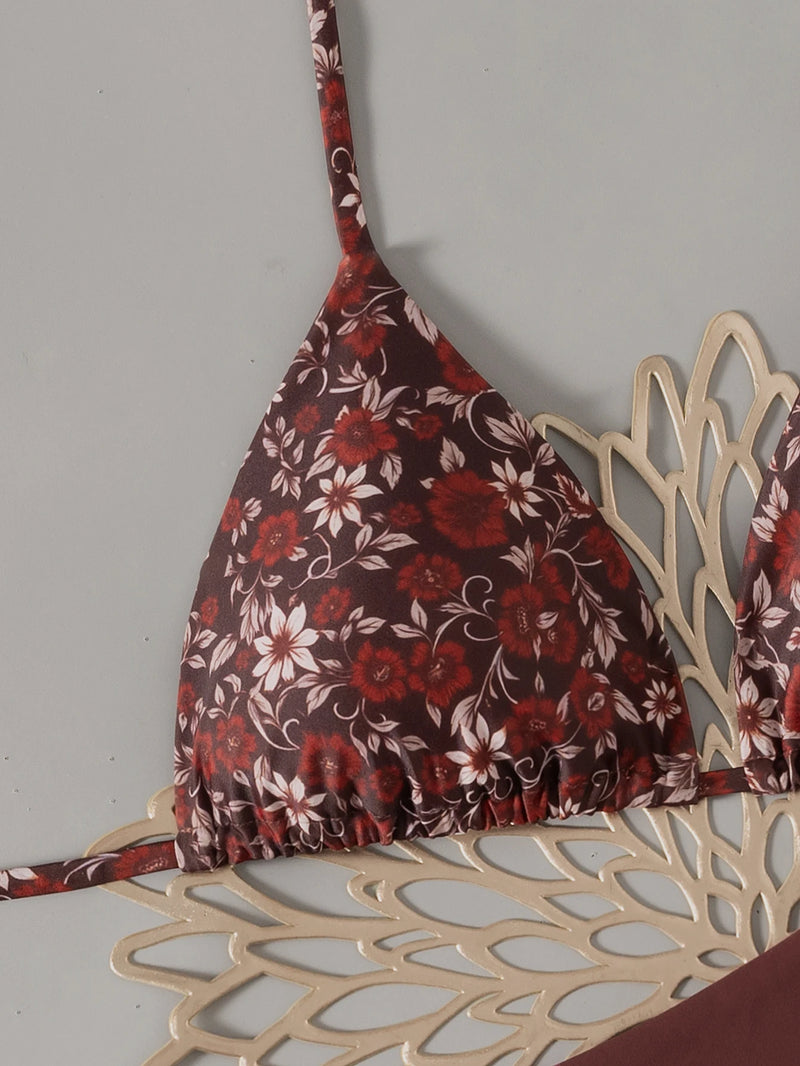 Sienna Flora Tie Bikini - vetitus -
