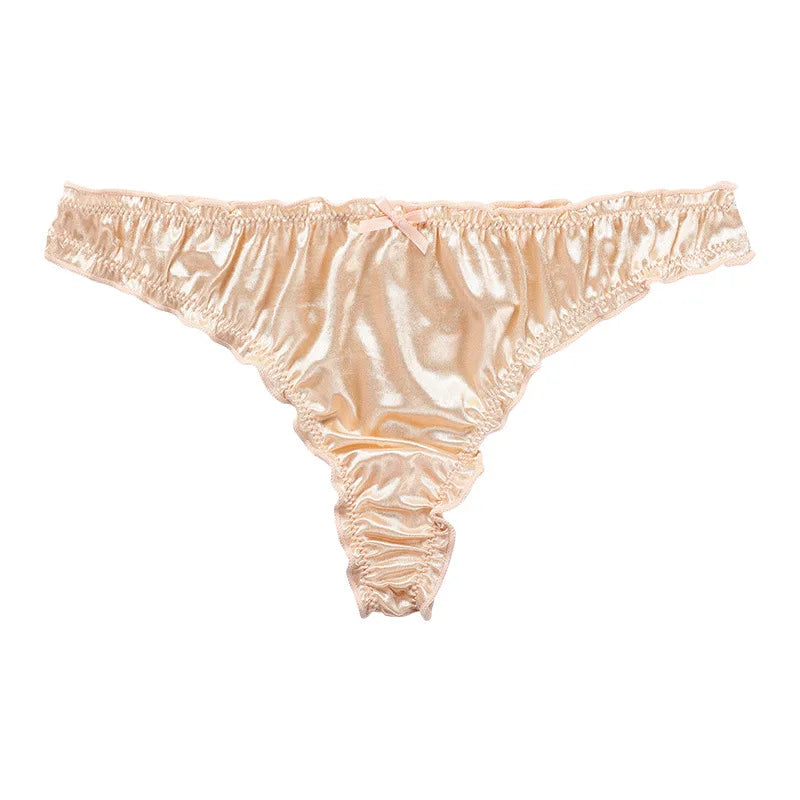 Romara Satin Thong - vetitus -