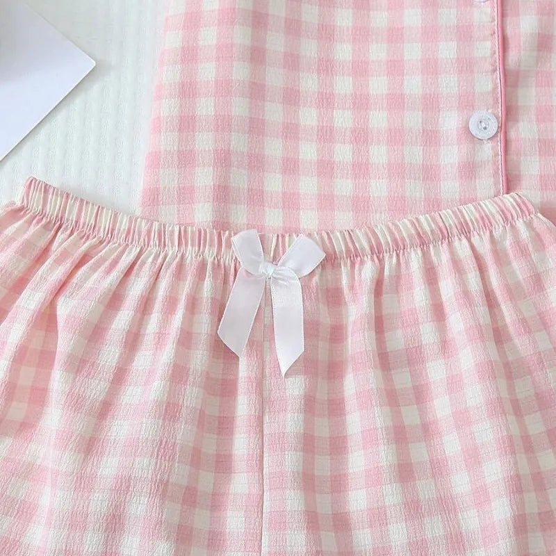 Roselle Gingham Pyjama Set