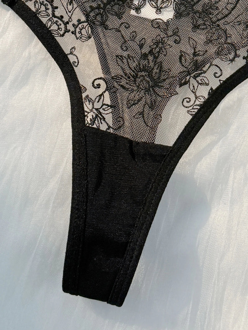Celeste Embroidered Lace Set - vetitus -