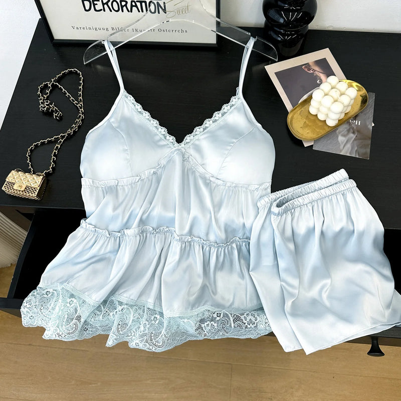 Élodie Lace Lounge Set