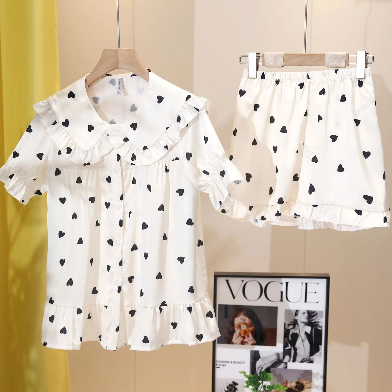 Amorette Heart Pyjama Set