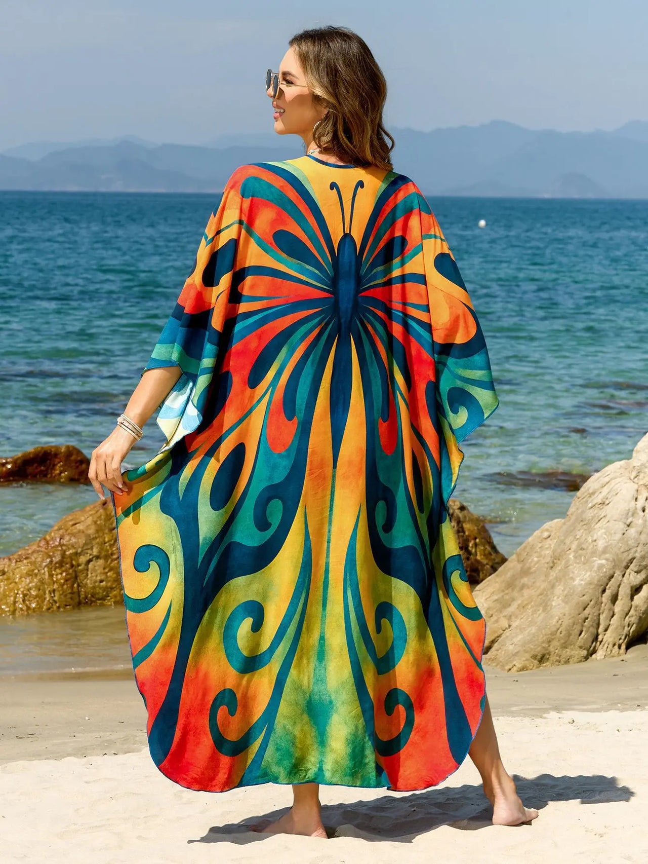 Aurora Wave Kaftan - vetitus -