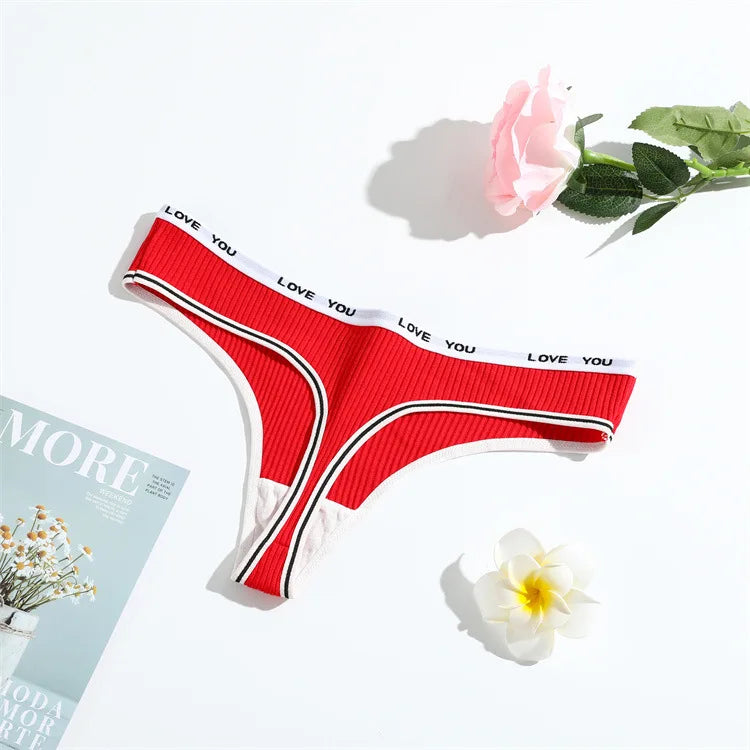 Arden Ribbed Thong - vetitus -