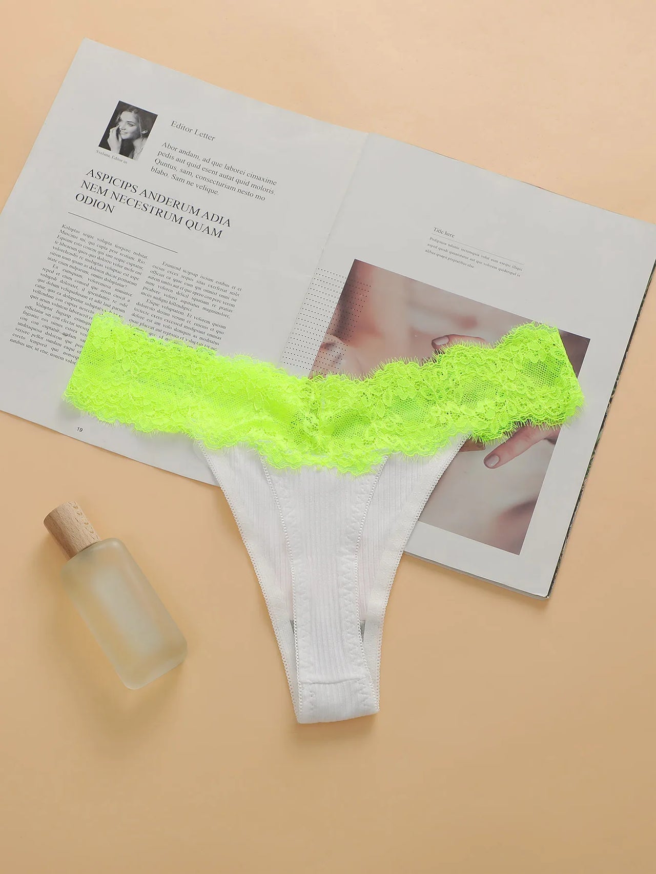 Lumière Lace Thong