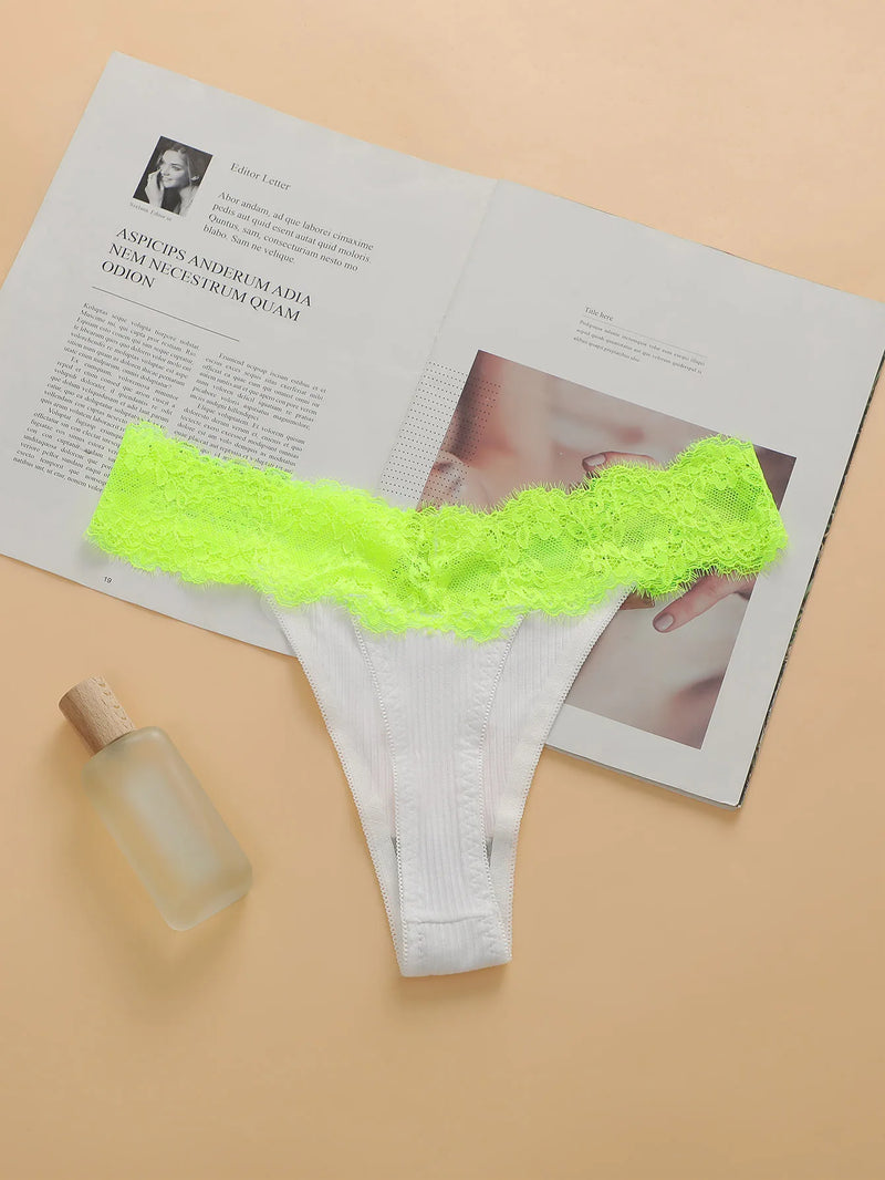 Lumière Lace Thong