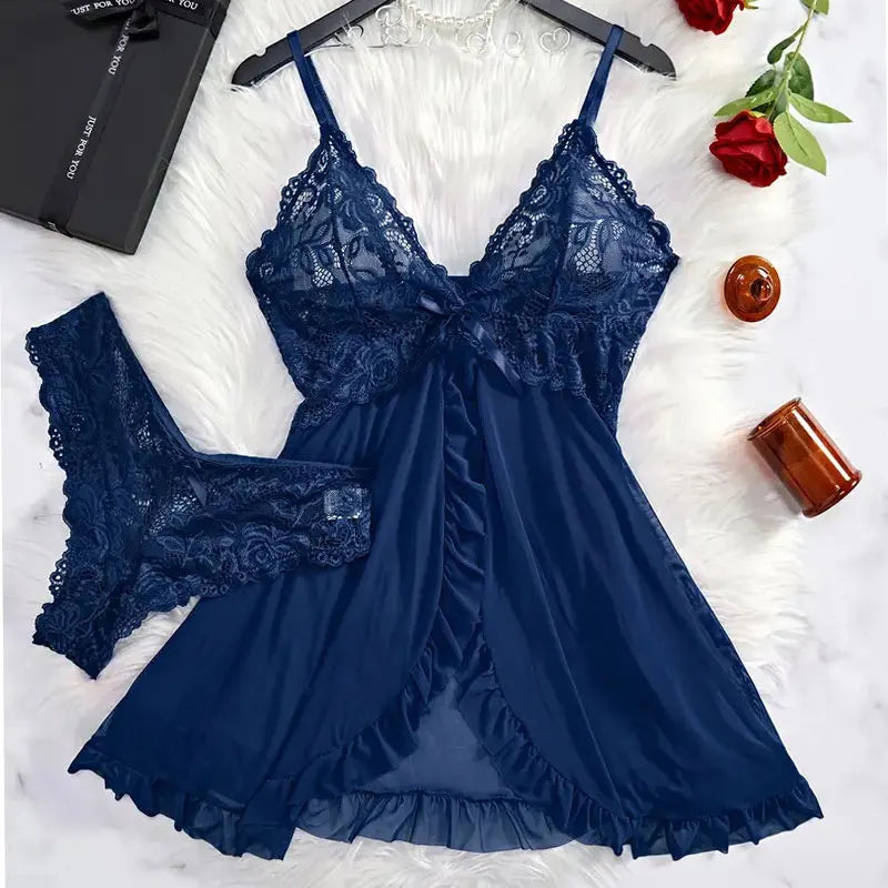 Noctelle Lace Babydoll - vetitus -
