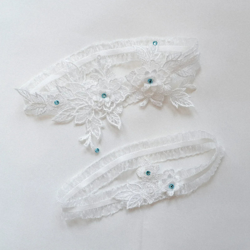 Eterna Lace Bridal Garter - vetitus -