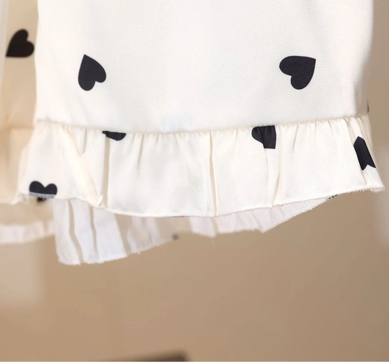 Amorette Heart Pyjama Set