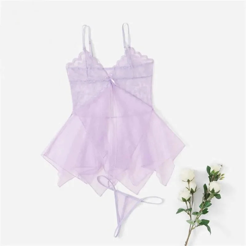 Aurelle Lace Babydoll - vetitus -