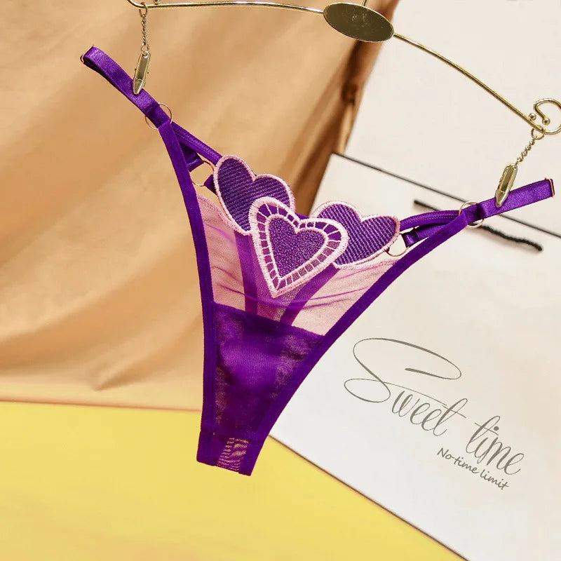 Valina Heart Thong - vetitus -