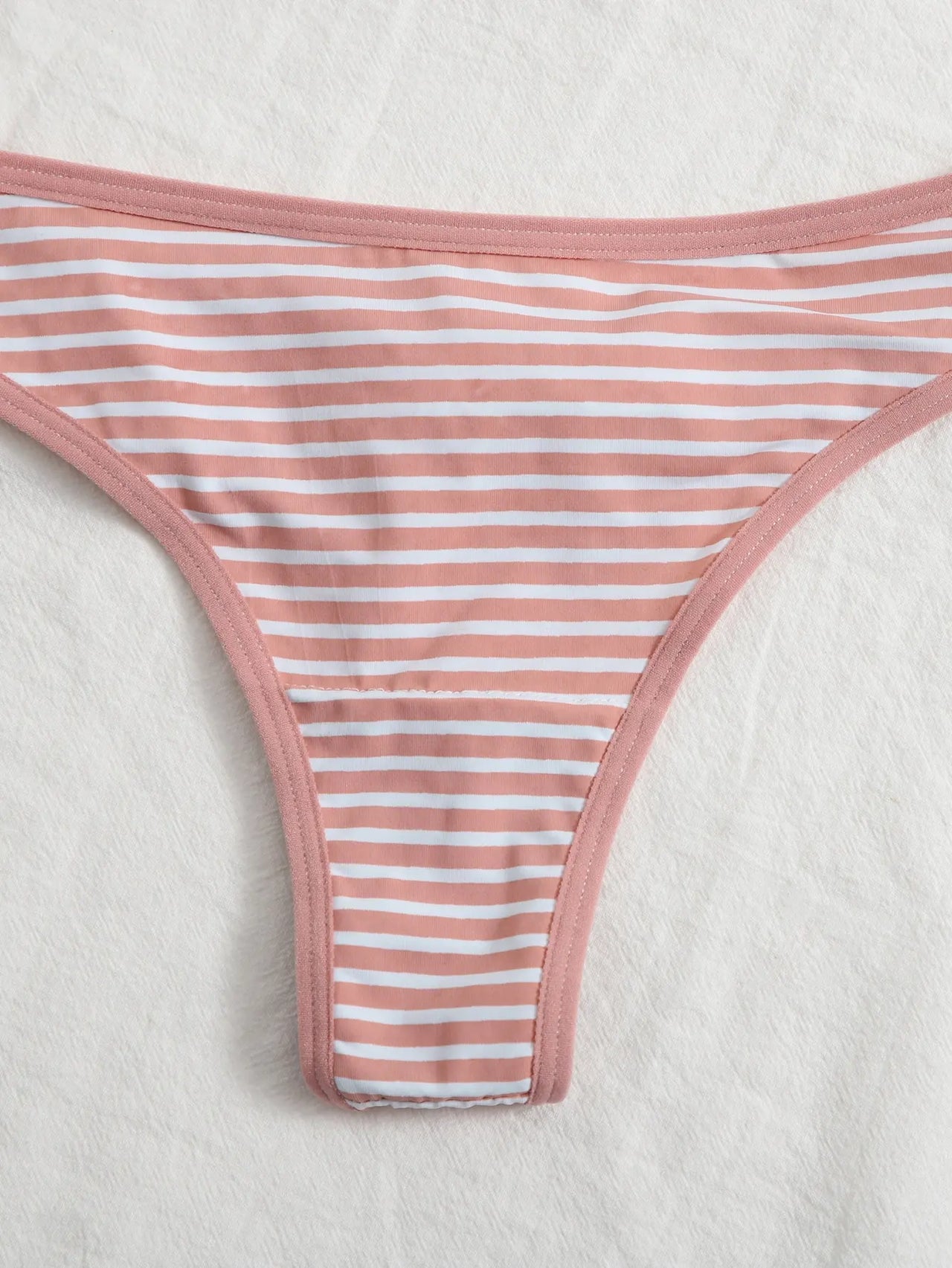 Maris Stripe Thong Set