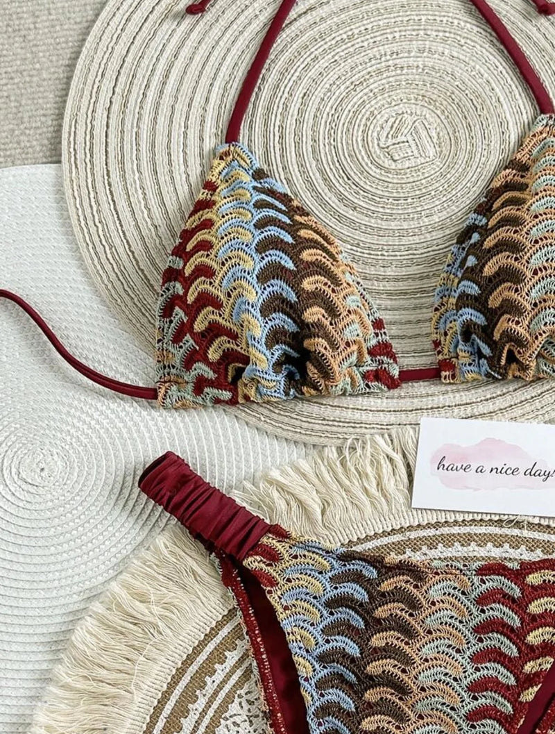 Amalfi Wave Bikini Set