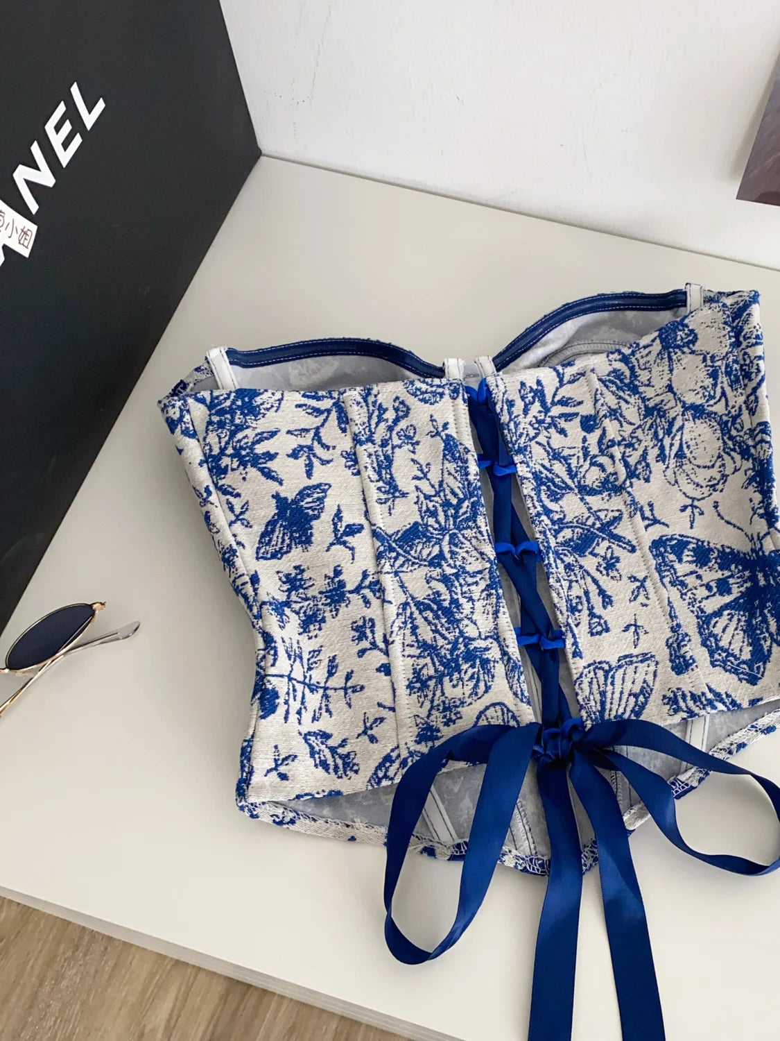 Azure Jardin Corset