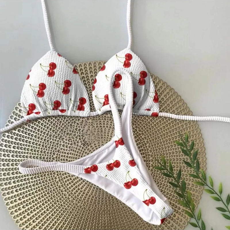 Cerise Cherry Bikini - vetitus -