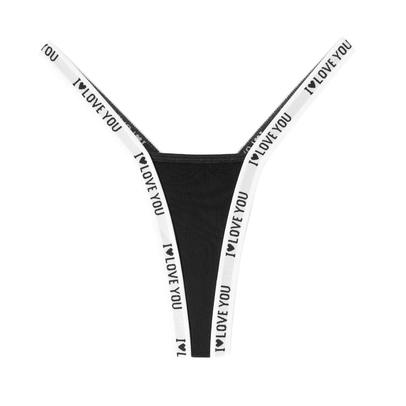 Amara Script Thong - vetitus -