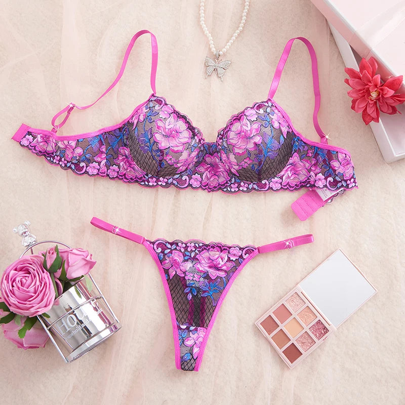 Rosalie Bloom Lingerie Set