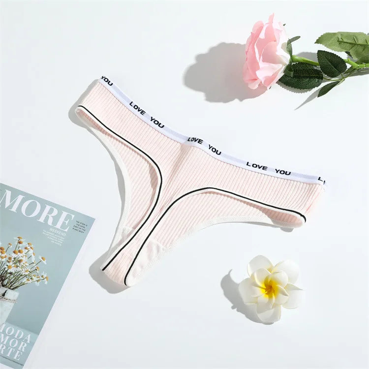 Arden Ribbed Thong - vetitus -