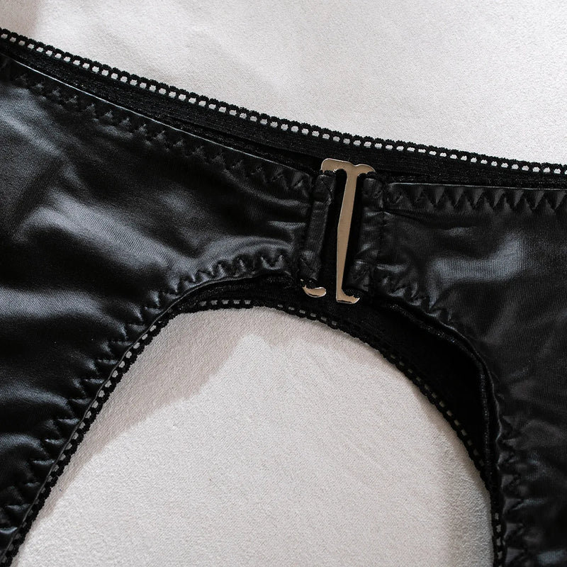 Noir Obsidian Garter Set