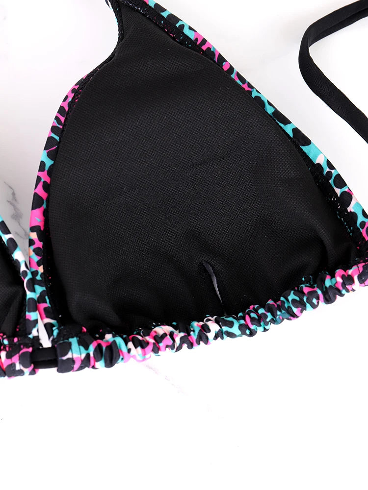 Luna Wild Print Bikini - vetitus -
