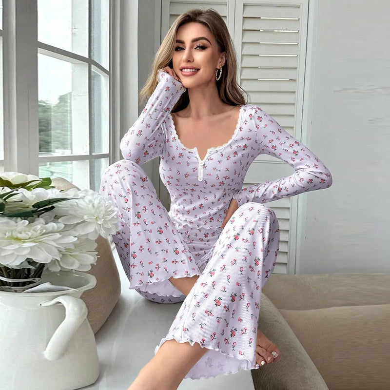 Eloria Floral Lounge Set - vetitus -