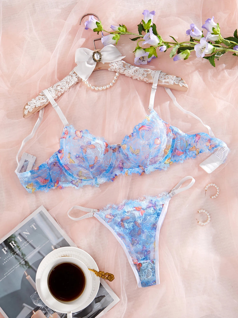 Aurelia Butterfly Lace Set - vetitus -