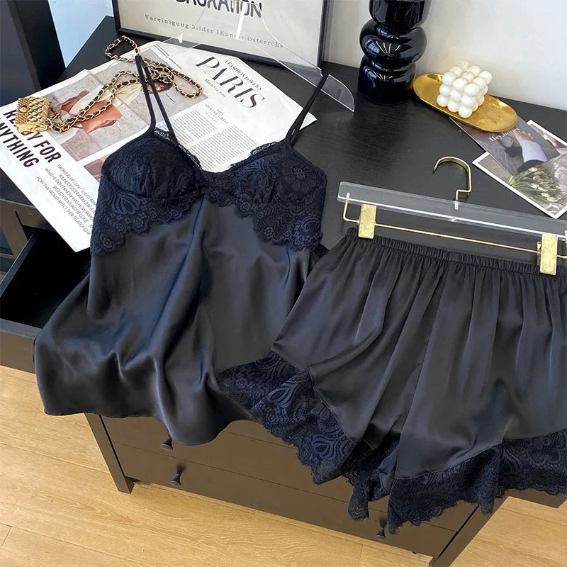 Noir Élise Lounge Set