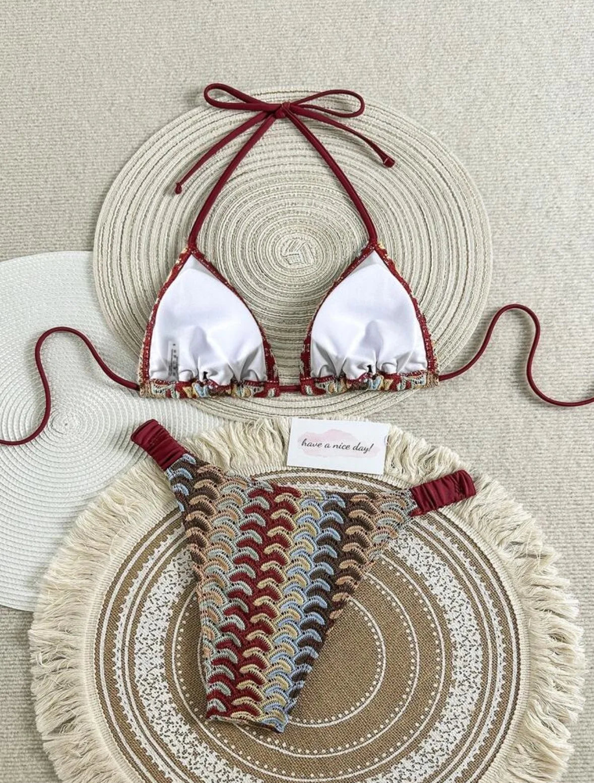 Amalfi Wave Bikini Set