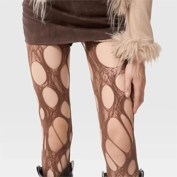 Rogue Lace Tights - vetitus -