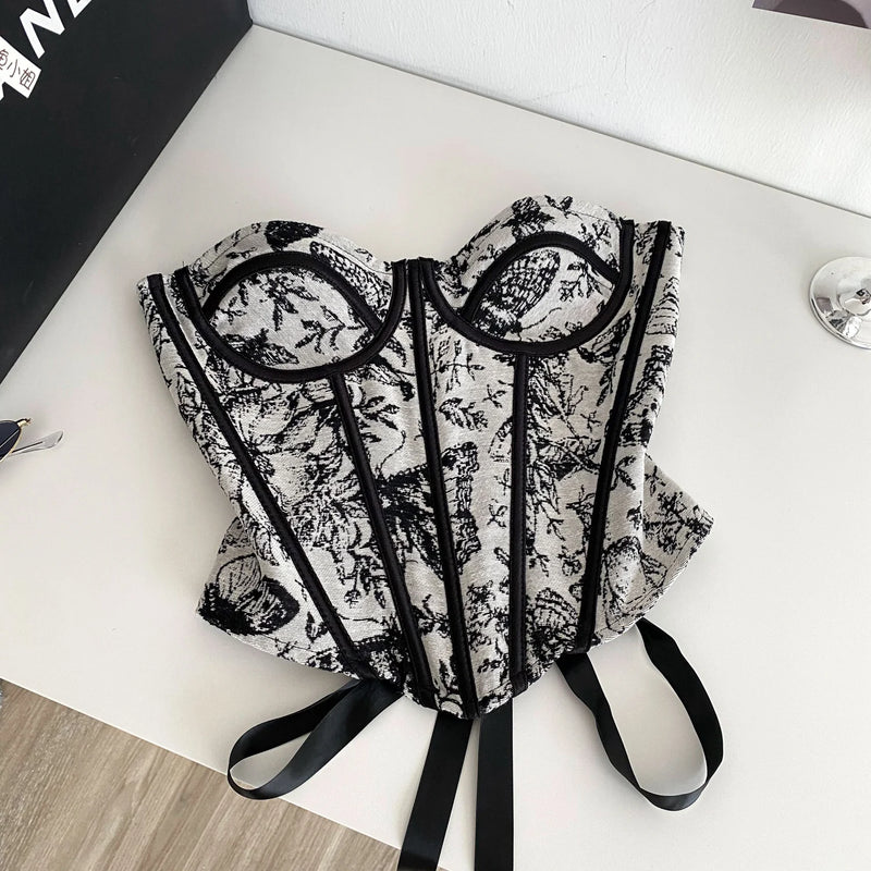 Azure Jardin Corset