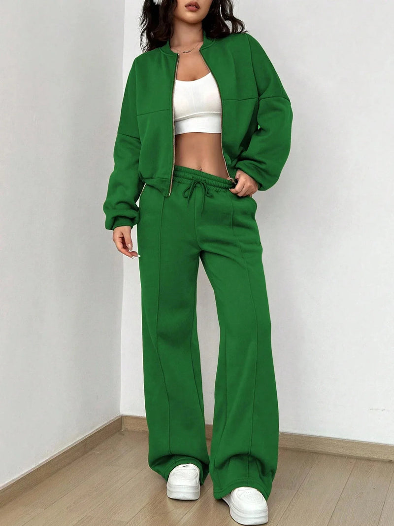 Elvara Zip Lounge Set - vetitus -