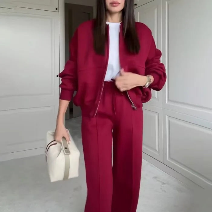 Serana Zip Lounge Set - vetitus -