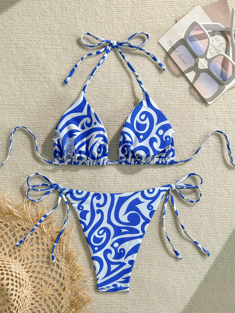 Azura Tie Bikini Set