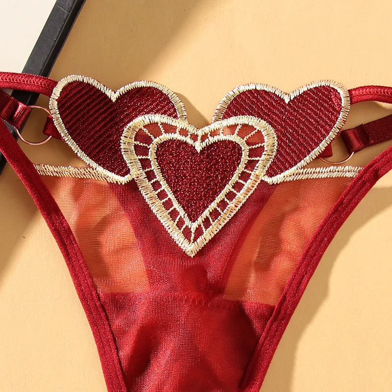 Valina Heart Thong - vetitus -