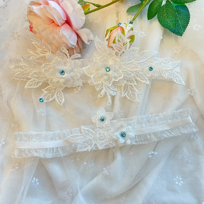 Eterna Lace Bridal Garter - vetitus -
