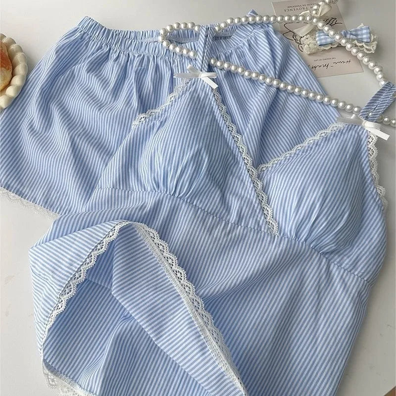Celeste Stripe Pyjama Set